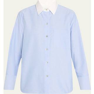 Vince Cotton Oxford shirt - blue - M