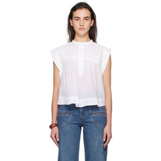 Blusa Plalia - Mujer - Blanco - Talla 38 - Marant Étoile