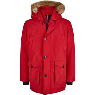 HECHTER PARIS Herren Daunenparka grün unifarben