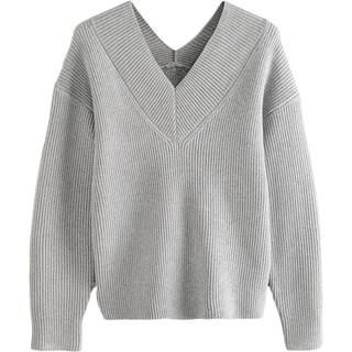 Next V-hals Strik Trøje