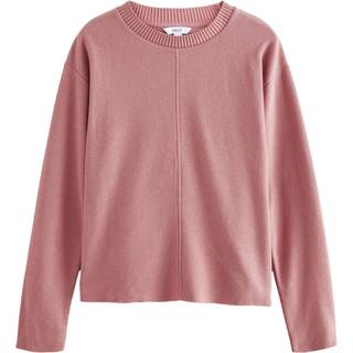 Next Hyggelig Soft Touch Rib Seam Detail Rund hals Trøje