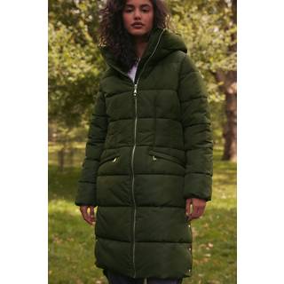 Next Vandafvisende Polstret Puffer Hooded Mid Length CoatEU 44 (UK 16)