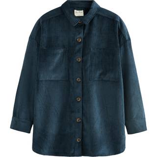 Next Navy Blue Corduroy Lightweight Shacket