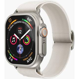 Vonmählen Apple Watch (42/44/SE/45/46/49mm) Classic Nylon Loop Urrem - Cream