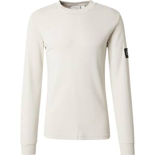 Slim Long Sleeve Waffle T-shirt - Grey - XL