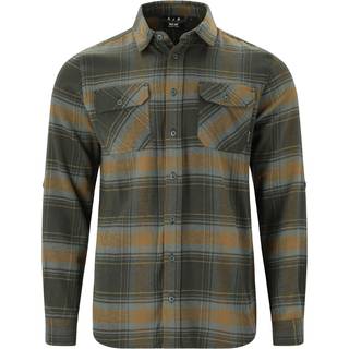 Whistler Jamba Flannel Shirt Skjorte Herrer størrelse S farve sort/grå