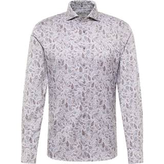 SLIM FIT Shirt in grey printed