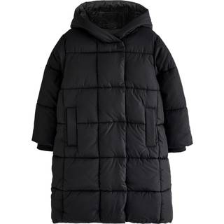 Next Vandafvisende imiteret pels foret med hætte Polstrede frakker (3-16år)4 år (104cm)