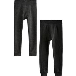 Next Black/Charcoal Thermal Leggings 2 Pack (2-16yrs)