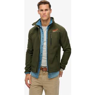 Superdry Superdry Army Khaki Softshell Trekker Track Jacket