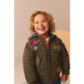 Next Bomber Jakke med jersey-hætte (3mdr.-7år)2 - 3 år (92 - 98cm)