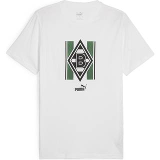 Men&#39;s Puma Borussia MÃ¶nchengladbach ftbl CULTURE T-Shirt, White, Size S, Sport - White - S