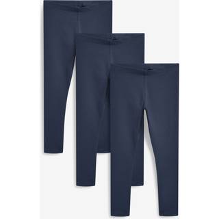 Next Navy Blue Regular Fit Leggings 3 Pack (3-16yrs)