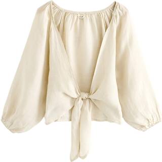 Next Premium 100% Hør Boho Slips TopEU 48 (UK 20)