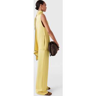 Stella McCartney Tie-neck top - yellow - S