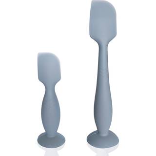 Lotbill baby bleer creme spatel 2 pakke røv spatel baby silikone blecreme applikator i fuld størrelse mini røv pasta spatel til babyer nyfødte b