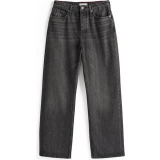 Mid Rise Loose Straight Leg Jeans