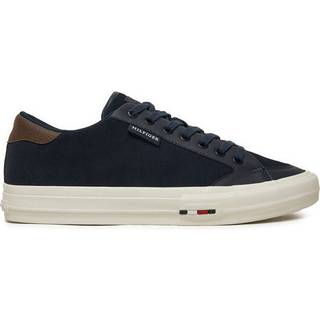 Suede Signature Embossed Trainers