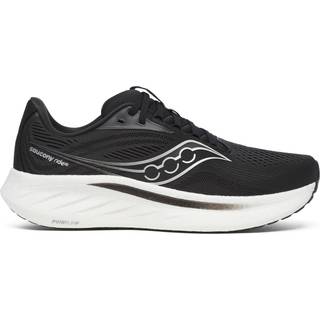 Saucony Men's Ride 18 Black/white, 45