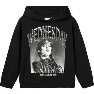 Name It Black Wednesday Hoodie Sweatshirt