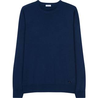 Seidensticker Herren Pullover blau unifarben
