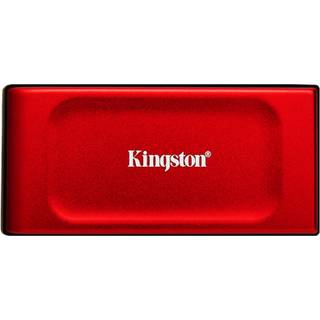 Kingston XS1000 Red portable SSD 2TB USB-C