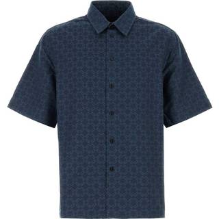 Givenchy Monogram 72 jacquard denim shirt - blue - EU 42