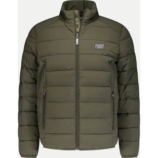 N.Z.A. Herren Steppjacke grün unifarben