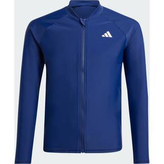 Long Sleeve Rashguard Kids overdel - Dark Blue / Semi Lucid Blue - 164