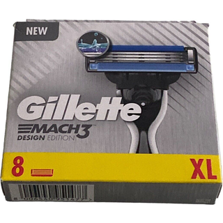 Gillette Mach3 DESIGN Edition Barberblade 8 stk.