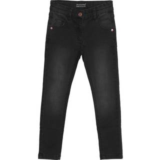 Minymo Pige Jeans i økologisk bomuld - Grey Black - 128
