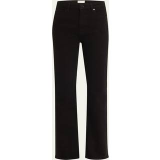 Frame Arrow high-rise flared jeans - black - 24