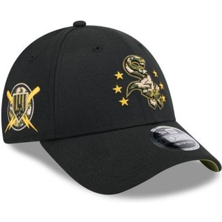 Chicago White Sox MLB Armed Forces Day 2024 Black 9FORTY Stretch Snap Cap newera adult unisex Black newera adult unisex Black newera adult unisex Blac - Osfm