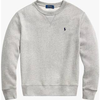 Polo Ralph Lauren Kids Logo cotton-blend jersey sweatshirt - grey - Y 4