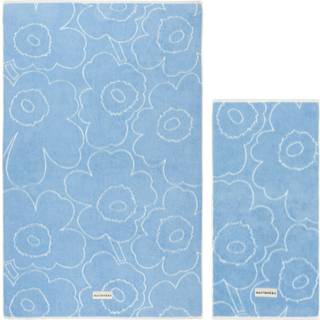 Marimekko Piirto Unikko håndklædesæt 2 dele Blue