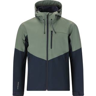 Whistler Rodney Softshell Jacket W-Pro 8000 Softshelljakke Herrer størrelse 4XL farve blå