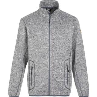 Whistler Sampton Melange Fleece Jacket Men-light grey melange-3XL