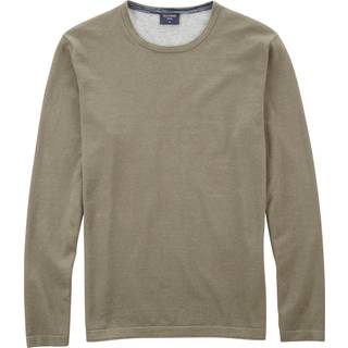 OLYMP Herren Pullover grau unifarben
