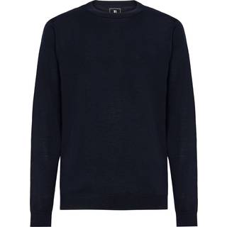 BOGGI MILANO Herren Pullover blau unifarben