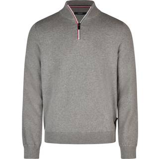 HECHTER PARIS Herren Troyer grau unifarben