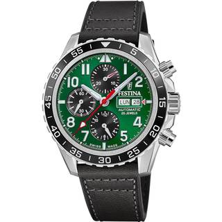 Festina Swiss Made Valjoux F20056/2 - Herre - 46 mm - Automatisk - Safirglas