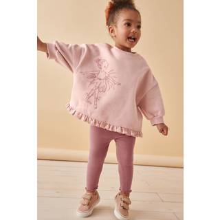 Next Fairy Frill Hem Sweater & Leggings Sæt (3mdr.-7år)6 - 7 år (116 - 122cm)