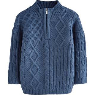 Next Kabelstrikket lynlåstrøje (3mdr.-7år)
