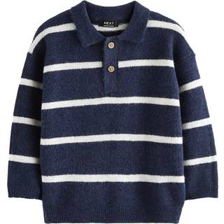 Next Langærmet Stribet Polo-skjorter (3mdr.-7år) - 74-80cm (9-12 måneder)