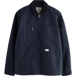 Next Lynlås 100% bomuld Quiltet Shacket Overshirt