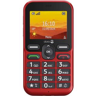 Doro Leva L11 -standardtelefon, rød