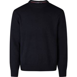 HECHTER PARIS Herren Pullover blau unifarben