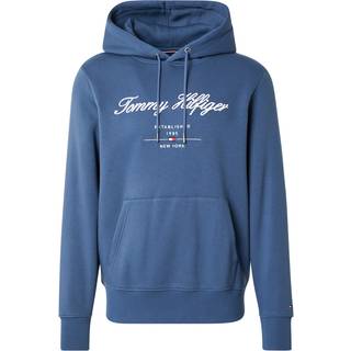 Tommy Hilfiger Herren Hoodie blau Logo und Motiv