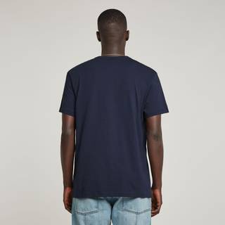 Base-S V-Neck T-Shirt - Dark blue - Men