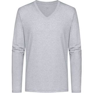 Mey Dry Cotton Colour Long Sleeves - Greymarl - XX-Large